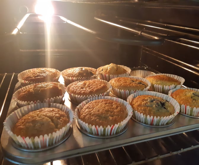 Helenas Fluffiga glutenfria muffins