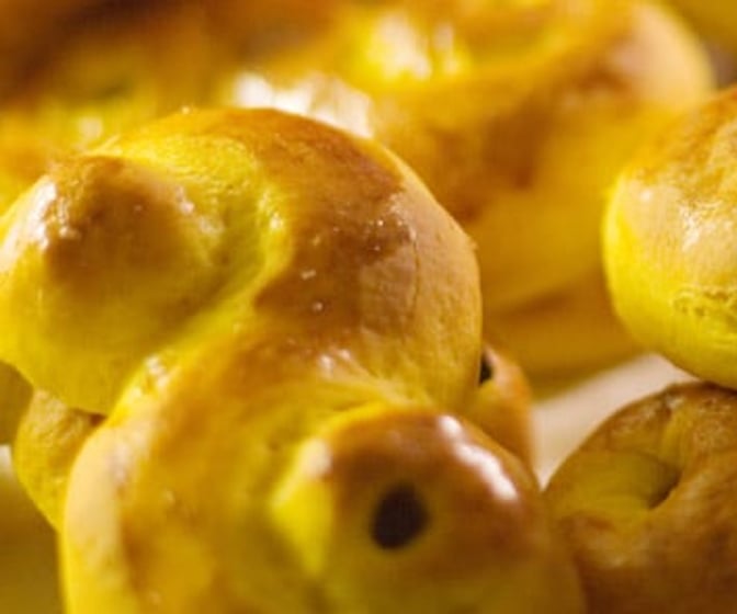 Glutenfria Lussekatter