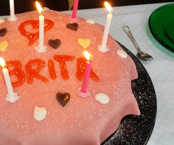 Prinsesstårta Fläder Glutenfri