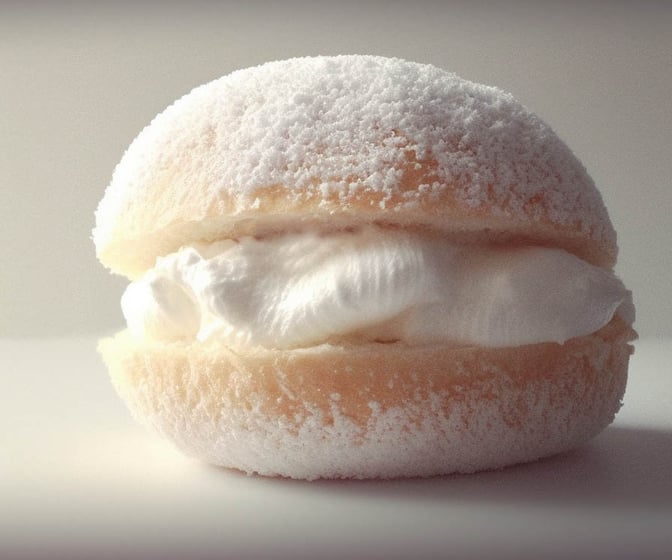 Vegansk Semla på kokos och mandel