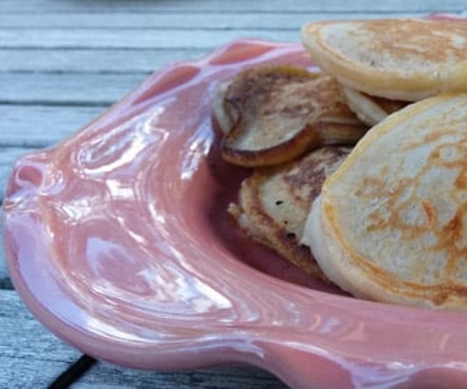 Glutenfria amerikanska pannkakor