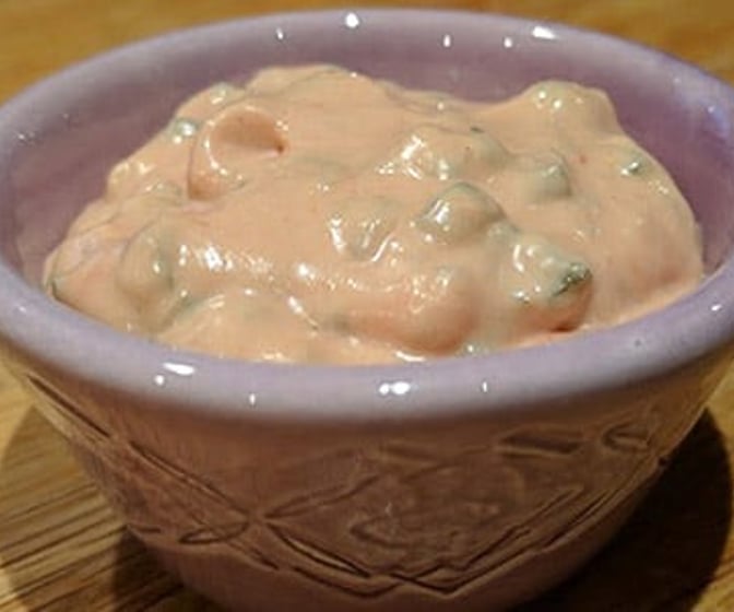 Glutenfri hamburgerdressing
