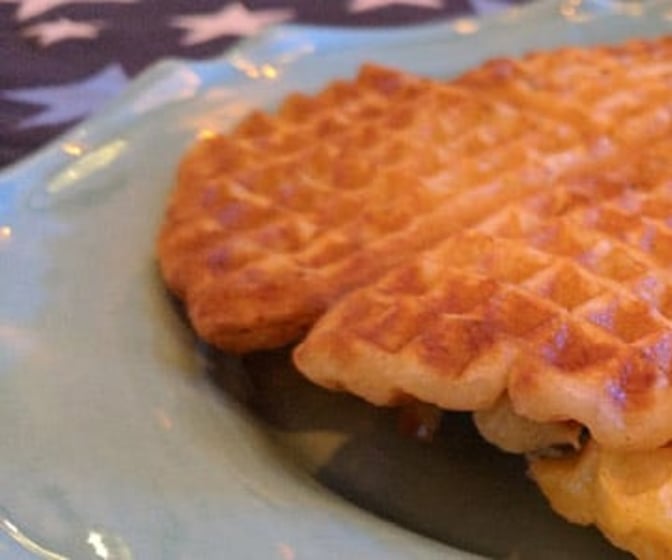 Glutenfria våfflor utan ägg