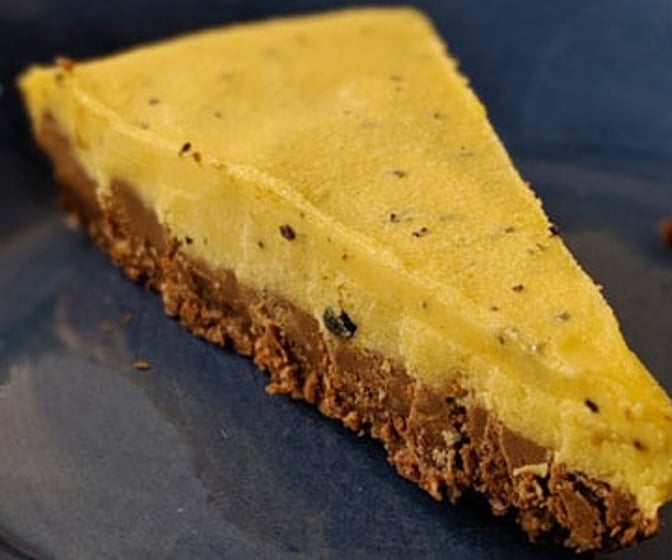 Choklad och passionstårta