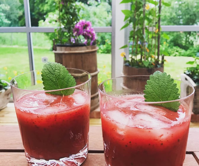 Jordgubbsdrink 🍓