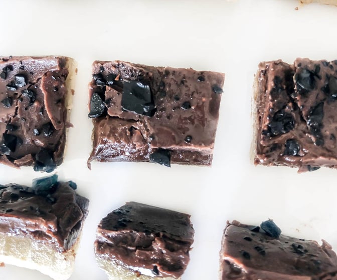 Saltlakritsbiskvier med Choklad