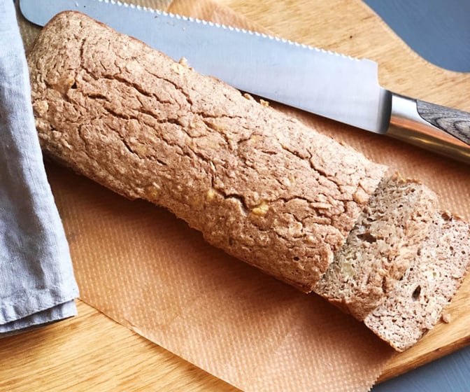 Pepparkaks bananbröd
