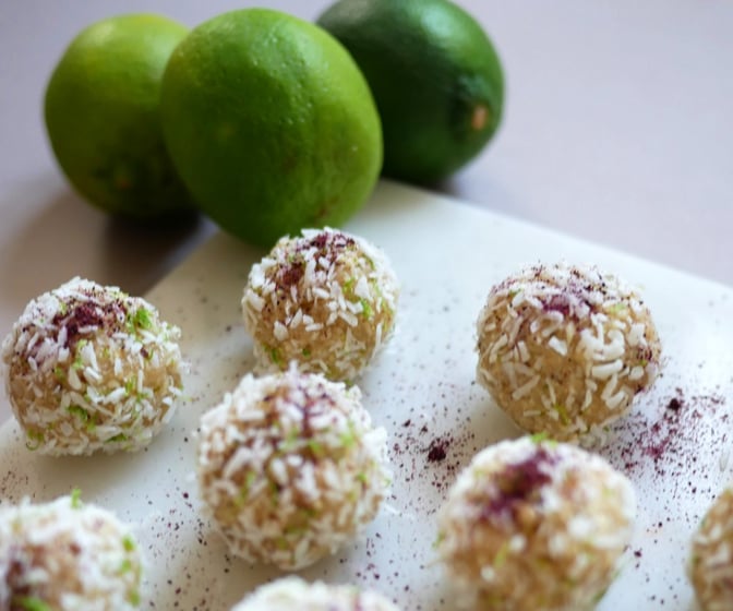 Limebollar raw