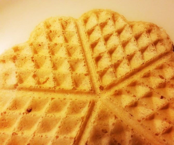 Våfflor (veganska bönvåfflor)