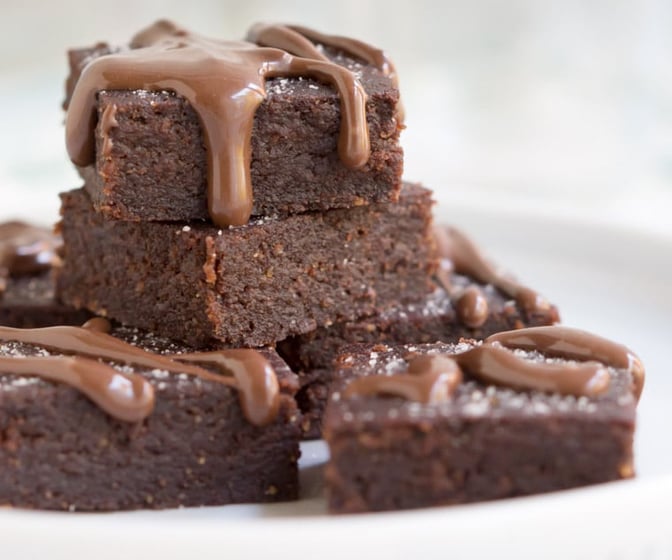 Brownie på 3 ingredienser