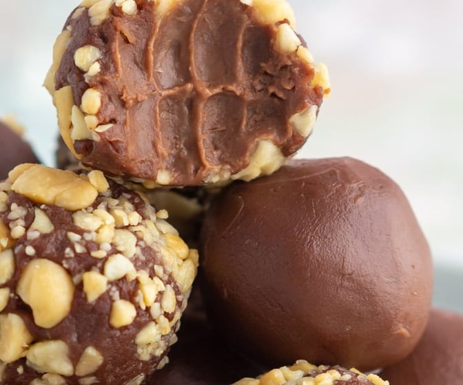 Snickersbollar på bönor