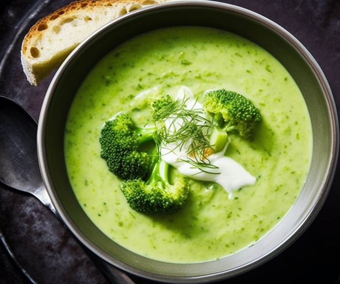 Broccolisoppa