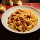 Saffranspasta med kyckling